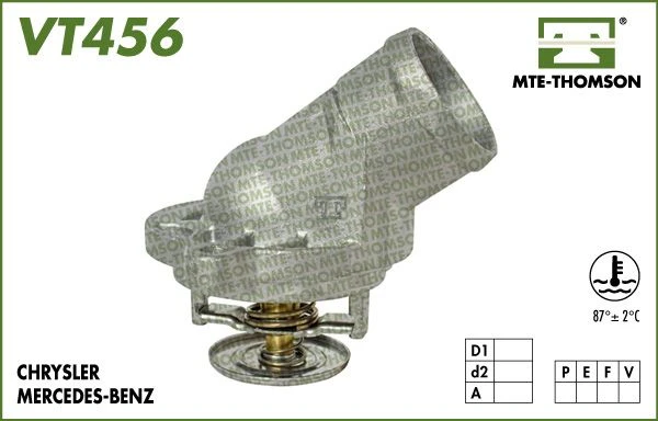 VT456.87 MTE-THOMSON Термостат, охлаждающая жидкость (фото 2)