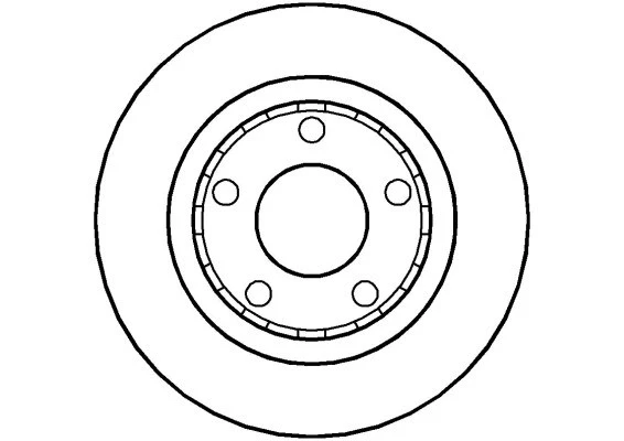 NBD1050 NATIONAL Тормозной диск (фото 3)