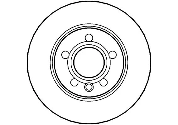 NBD934 NATIONAL Тормозной диск (фото 3)