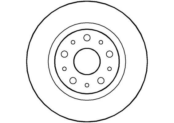 NBD801 NATIONAL Тормозной диск (фото 3)