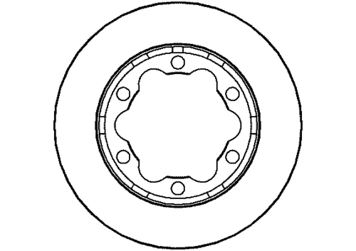 NBD992 NATIONAL Тормозной диск (фото 2)