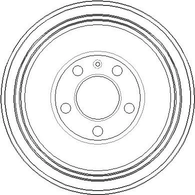 NDR318 NATIONAL Тормозной барабан (фото 2)