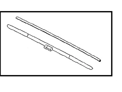 28890-3NA0B NISSAN Щетка стеклоочистителя nissan (фото 1)