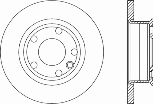 BDR1588.10 OPEN PARTS Тормозной диск (фото 2)