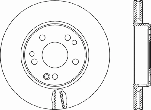 BDR1303.20 OPEN PARTS Тормозной диск (фото 2)