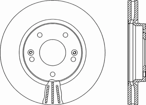 BDA2138.20 OPEN PARTS Тормозной диск (фото 2)