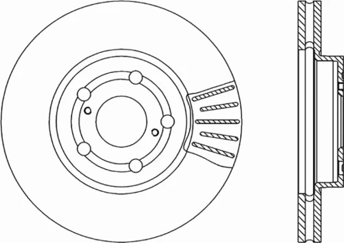 BDR1840.20 OPEN PARTS Тормозной диск (фото 2)
