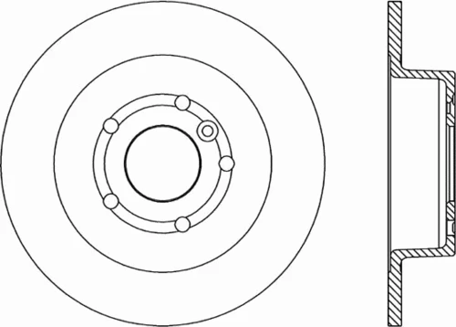 BDR1750.10 OPEN PARTS Тормозной диск (фото 2)