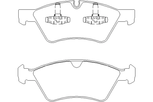 T1516 BEHR/HELLA/PAGID Комплект тормозных колодок, дисковый тормоз (фото 2)