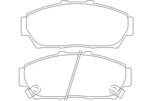 T1306 BEHR/HELLA/PAGID Комплект тормозных колодок, дисковый тормоз (фото 2)