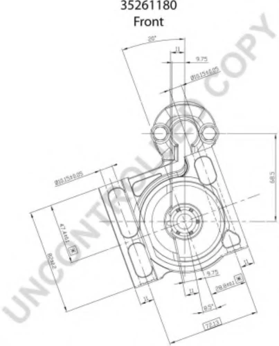 35261180 PRESTOLITE ELECTRIC Стартер (фото 12)