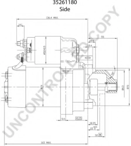 35261180 PRESTOLITE ELECTRIC Стартер (фото 16)