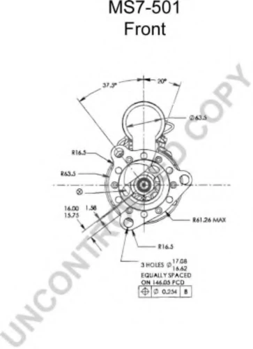 MS7-501 PRESTOLITE ELECTRIC Стартер (фото 8)