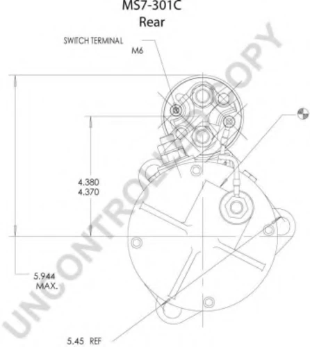 MS7-301A PRESTOLITE ELECTRIC Стартер (фото 6)