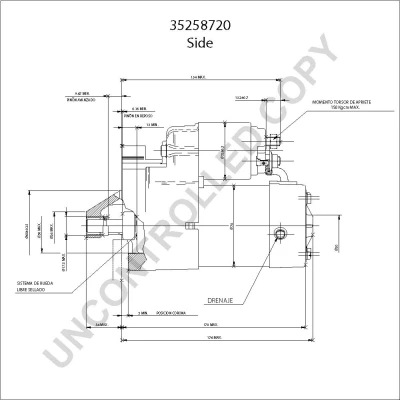 35258720 PRESTOLITE ELECTRIC Стартер (фото 8)