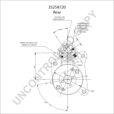 35258720 PRESTOLITE ELECTRIC Стартер (фото 16)