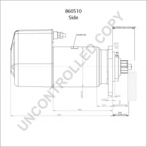 860510GB PRESTOLITE ELECTRIC Стартер (фото 13)