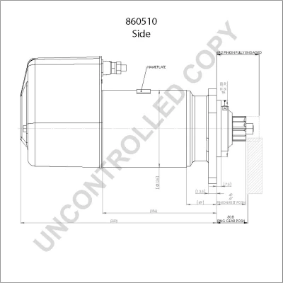 860510GB PRESTOLITE ELECTRIC Стартер (фото 15)