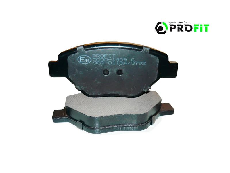 5000-1409 PROFIT Комплект тормозных колодок, дисковый тормоз (фото 2)