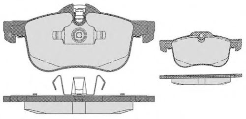 697.0 RAICAM Колодки дисковые торм. перед. rov (фото 1)