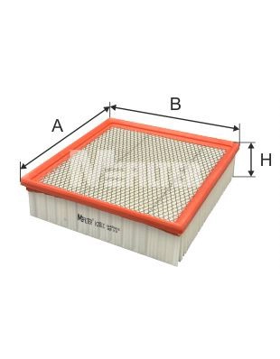 K 201C MFILTER Воздушный фильтр (фото 1)