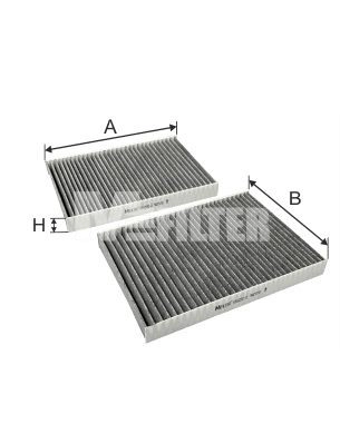 K 9122C-2 MFILTER Фильтр, воздух во внутренном пространстве (фото 1)