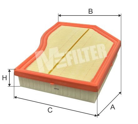 K 7192 MFILTER Воздушный фильтр (фото 1)