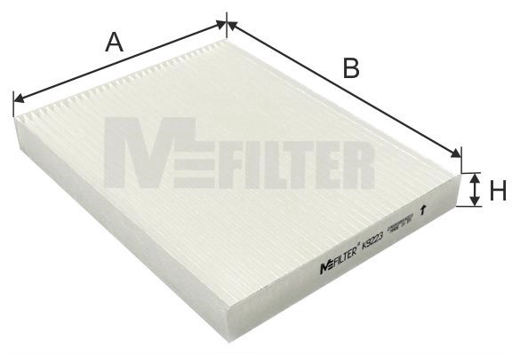K 9223 MFILTER Фильтр, воздух во внутренном пространстве (фото 1)