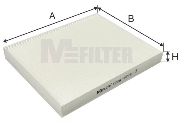 K 9228 MFILTER Фильтр, воздух во внутренном пространстве (фото 1)