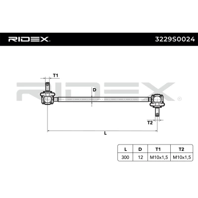 3229S0024 RIDEX Тяга / стойка, стабилизатор (фото 6)