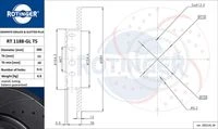 RT 1188-GL T5 ROTINGER Тормозной диск (фото 3)