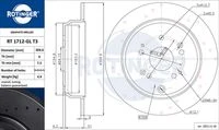 RT 1712-GL T3 ROTINGER Тормозной диск (фото 3)
