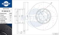 RT 1043-GL T3 ROTINGER Тормозной диск (фото 3)