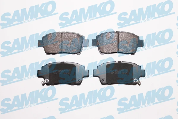 5SP1003 SAMKO Комплект тормозных колодок, дисковый тормоз (фото 2)