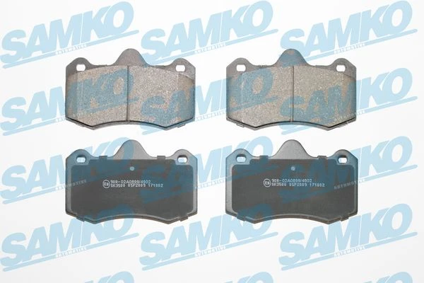 5SP2009 SAMKO Комплект тормозных колодок, дисковый тормоз (фото 2)