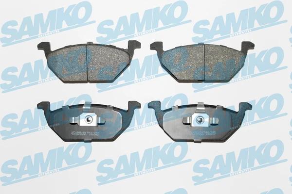 5SP730 SAMKO Комплект тормозных колодок, дисковый тормоз (фото 2)