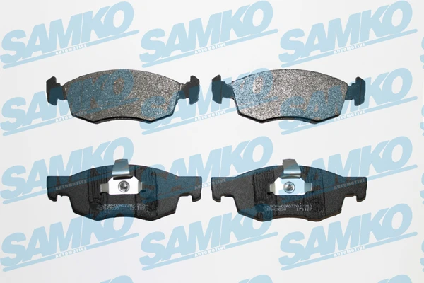 5SP756 SAMKO Комплект тормозных колодок, дисковый тормоз (фото 3)