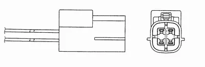 1597 NGK Лямбда-зонд (фото 1)