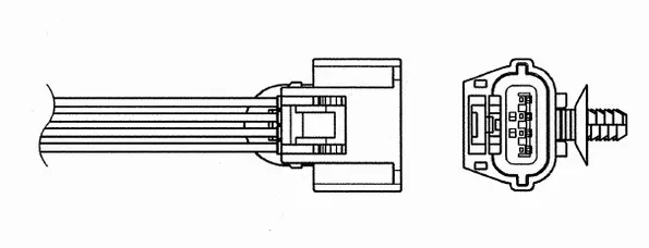 6518 NGK Лямбда-зонд (фото 1)