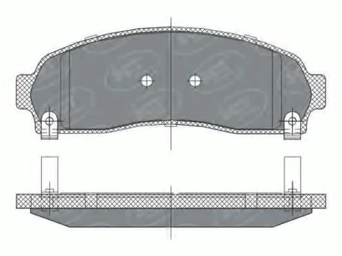 SP 290 SCT - MANNOL Sp290 тормозные колодки (комплект 4 шт.) (фото 1)