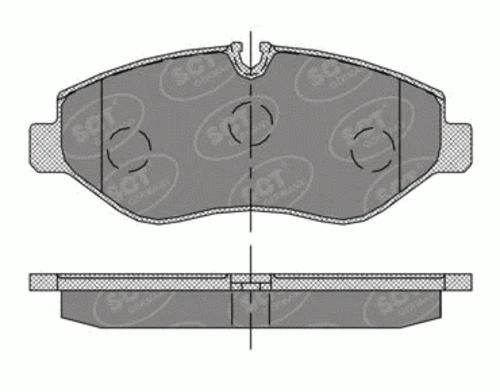 SP 407 SCT - MANNOL Тормозные колодки (комплект 4 шт.) sp 407 (фото 1)