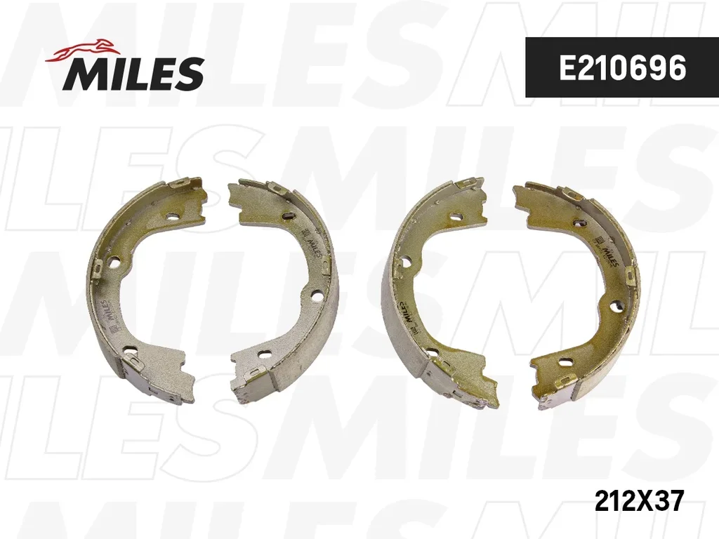 E210696 MILES Комплект тормозных колодок, стояночная тормозная система (фото 1)