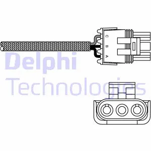 ES10969-12B1 DELPHI Лямбда-зонд (фото 1)