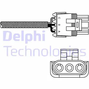 ES10990-12B1 DELPHI Лямбда-зонд (фото 1)