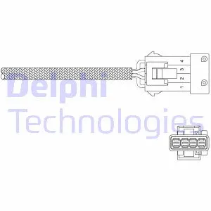 ES11035-12B1 DELPHI Лямбда-зонд (фото 1)