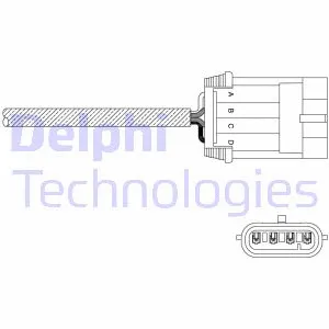 ES11053-12B1 DELPHI Лямбда-зонд (фото 1)