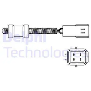 ES20049-11B1 DELPHI Лямбда-зонд (фото 1)