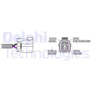 ES20215-12B1 DELPHI Лямбда-зонд (фото 1)