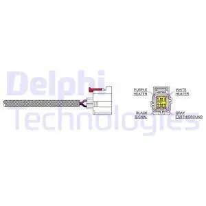 ES20228 DELPHI Лямбда-зонд (фото 1)