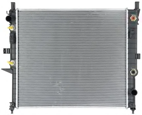 CU2345 SPECTRA PREMIUM Радиатор охлаждения двигателя (фото 1)